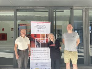 Catherine Meadows and José Meseguer visit the INCIBE-UPV Chair in Cybersecurity