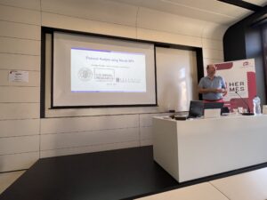 Santiago Escobar participates in the summer course: Formal Methods for Information Security