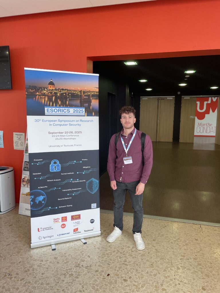 La Cátedra de Ciberseguridad INCIBE-UPV participa en el 30th ESORICS en Toulouse