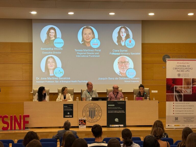 Santiago Escobar participa en una jornada sobre prevención de la explotación y abuso sexual infantil con la tecnología
