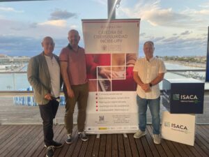 El director de la Cátedra de Ciberseguridad INCIBE-UPV participa en la presentación de las actividades de ISACA Valencia 2026